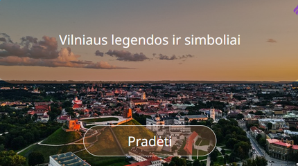 Viktorina „Vilniaus legendos ir simboliai“