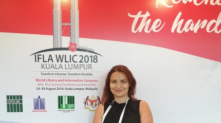 Kvalifikacijos kėlimas 2018 m. IFLA konferencijoje Malaizijoje
