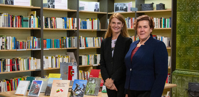 Biblioteką pasiekė vertinga dovana iš Austrijos