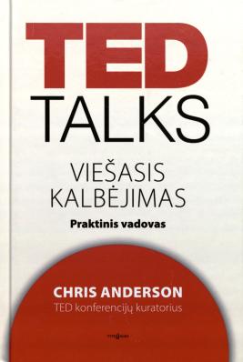 TED talks. Viešasis kalbėjimas