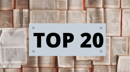 TOP 20 knygų