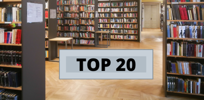 Populiariausių knygų bibliotekoje TOP 20