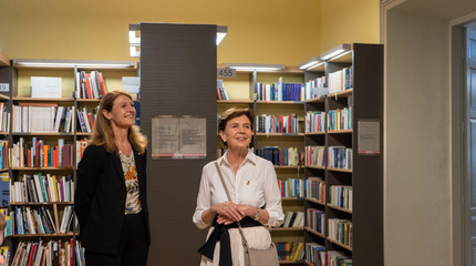 Bibliotekoje – Zalcburgo Landtago delegacija