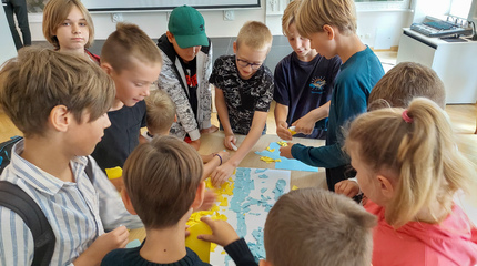 Bibliotekoje įsikūrė lietuvių ir ukrainiečių vaikų „Draugystės stovykla“