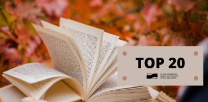 TOP 20 knygų bibliotekoje pasitinkant rudenį