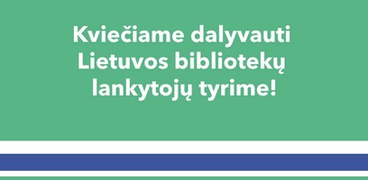 Bibliotekų lankytojų apklausa