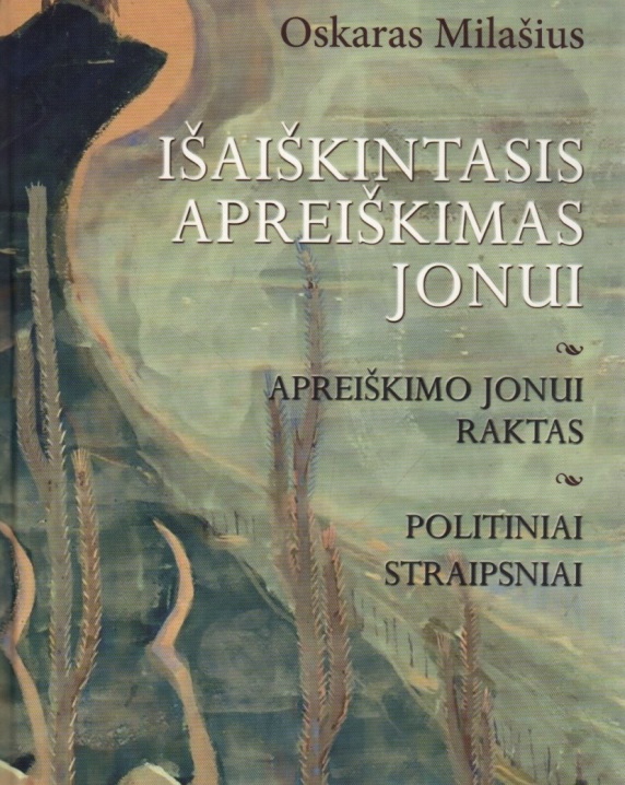 Išaiškintasis Apreiškimas Jonui. Apreiškimo Jonui raktas. Politiniai straipsniai