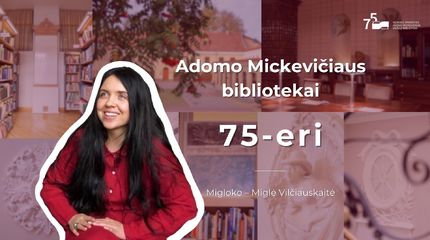 Migloko: tikrai paskirčiau pasimatymą bibliotekoje