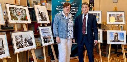 Kazachstano Respublikos ambasada pristato fotografijų parodą