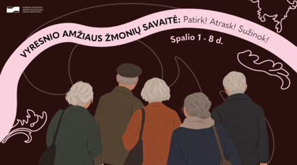 Prasideda registracija į „Vyresnio amžiaus žmonių savaitės“ renginius