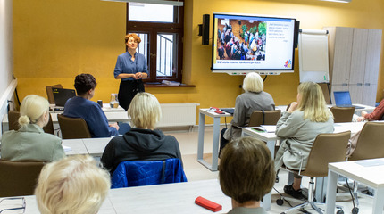 Prieinamumo ambasadoriai diskutavo apie visiems atviras bibliotekas