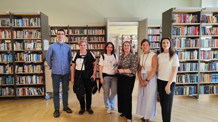 Bibliotekininkių iš Portugalijos vizitas