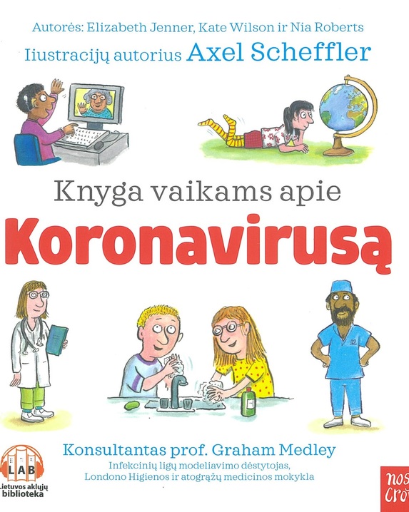 Knyga vaikams apie Koronavirusą