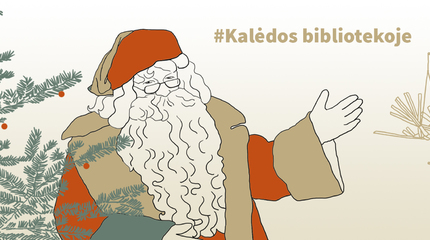 #KalėdosBibliotekoje