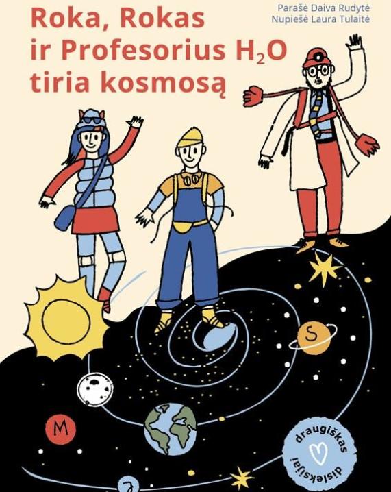 Roka, Rokas ir Profesorius H₂O tiria kosmosą