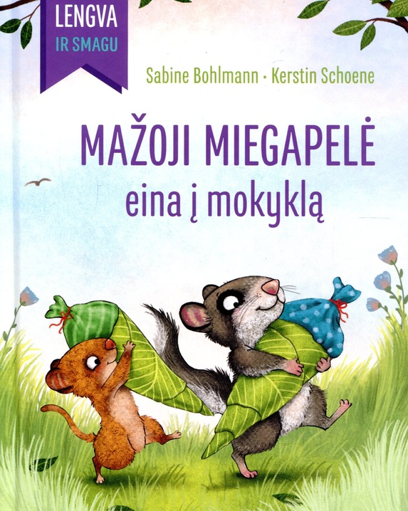Mažoji miegapelė eina į mokyklą