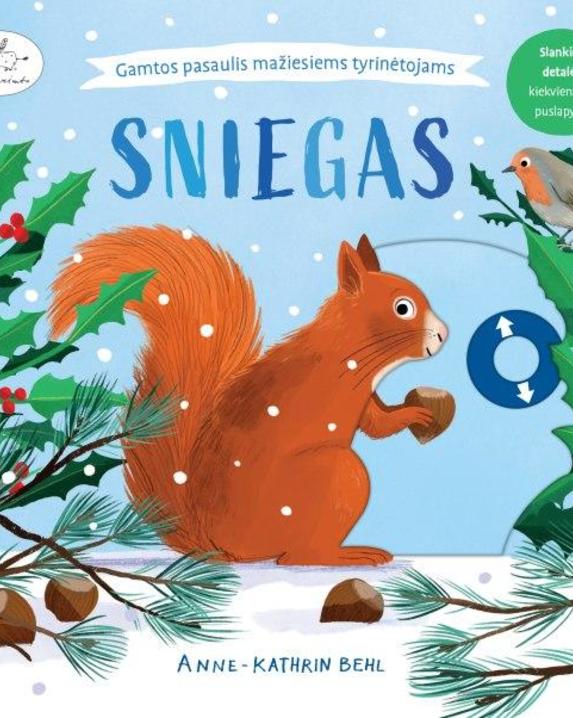 Sniegas. Gamtos pasaulis mažiesiems tyrinėtojams