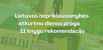 Lietuvos nepriklausomybės atkūrimo dienos proga – 11 knygų rekomendacijų
