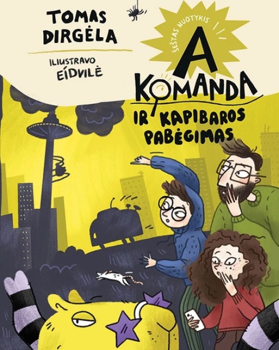 A komanda ir kapibaros pabėgimas
