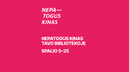 „Nepatogus kinas“ švenčia 20-metį: nemokami seansai moksleiviams bibliotekoje 