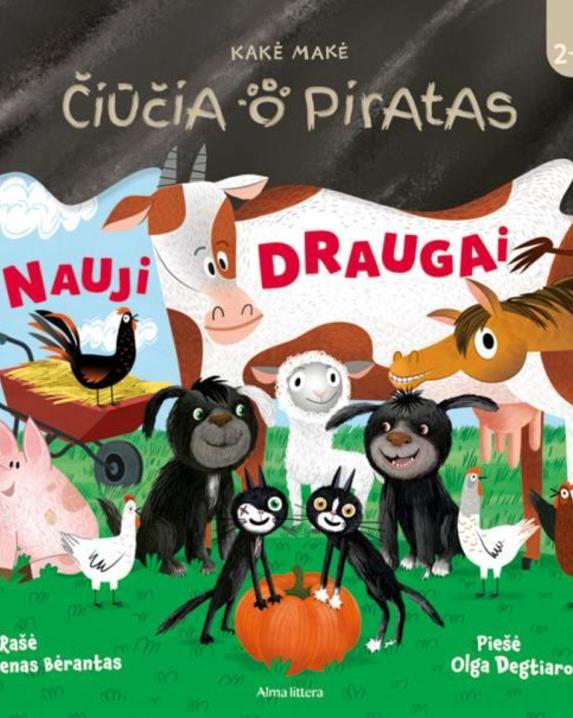 Čiūčia ir Piratas. Nauji draugai